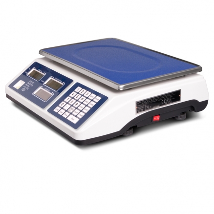 ACS-E lapos 30kg mérleg jobb oldal