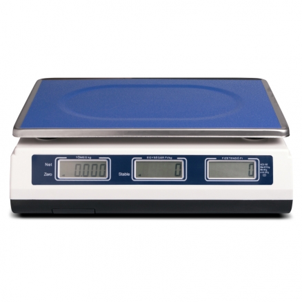 ACS-E lapos 30kg mérleg hátulj