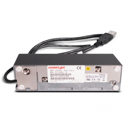 POSIFLEX MR-2106 kártyaolvasó hátul nézet