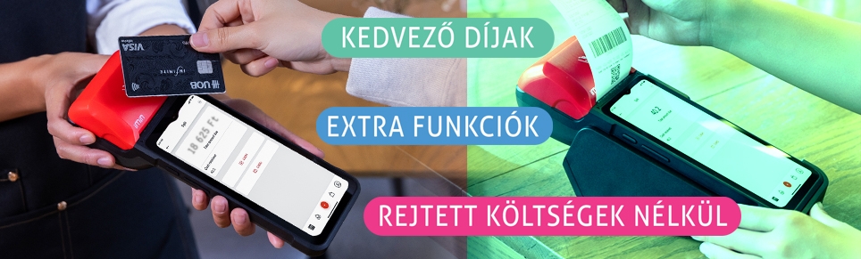 iMin Swift 2 Pro – Egyszerű, gyors és kedvező bankkártyás fizetés bankváltás nélkül