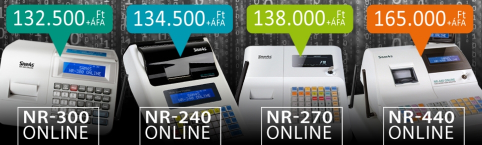 Ismerje meg az online pénztárgépeinket