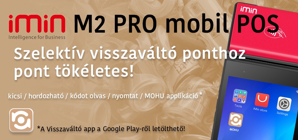 MOHU visszaváltó apphoz (is) pont jó!