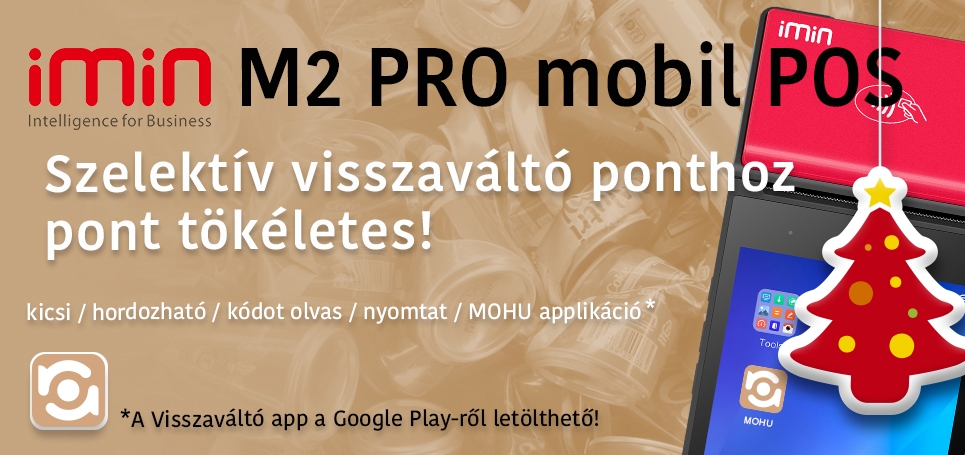 MOHU visszaváltó apphoz (is) pont jó!