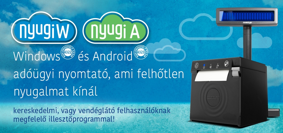 Windows vagy Android adóügyi nyomtató!