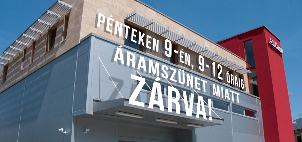 Október 9-én pénteken déltől leszünk nyitva!